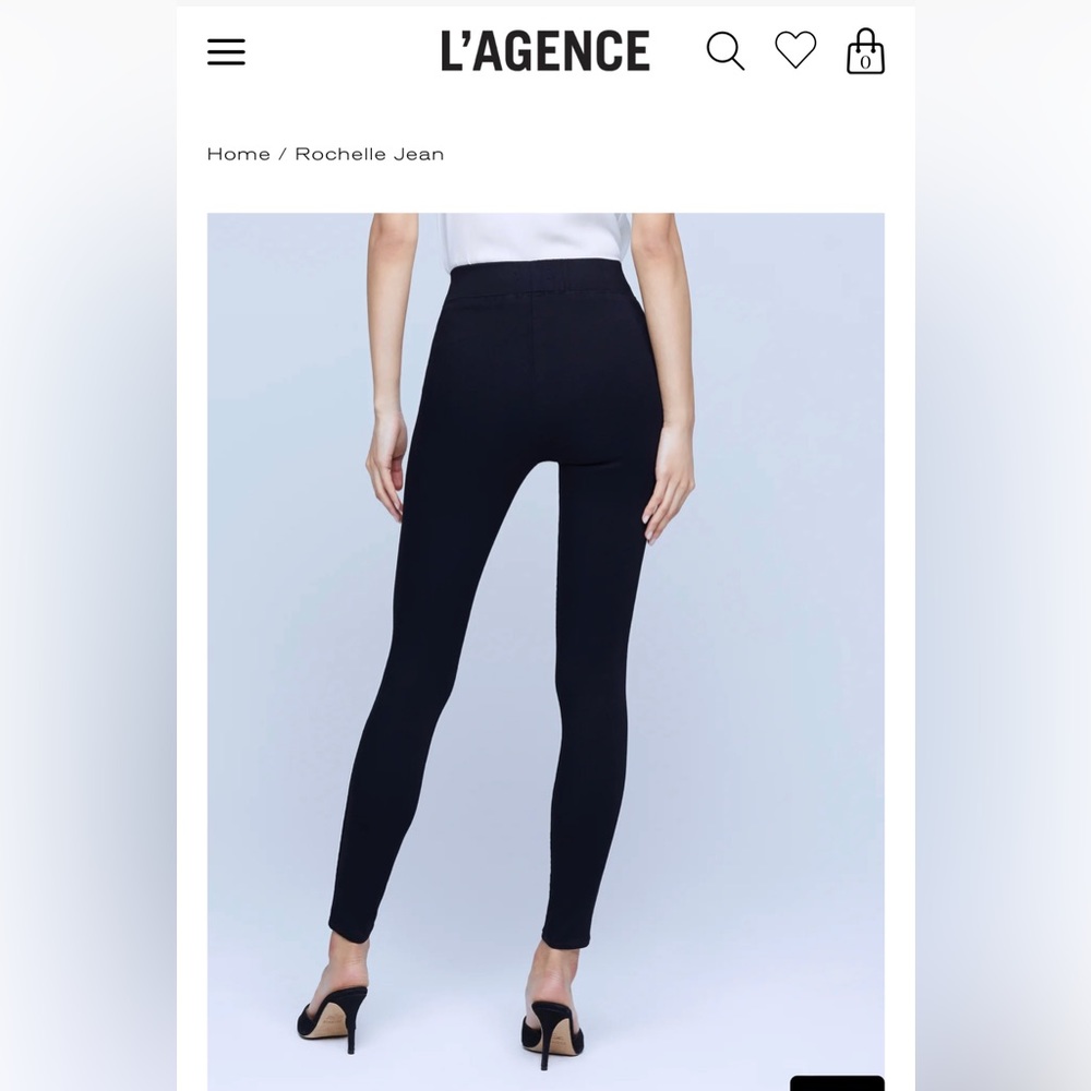 L’agance pull on stretch pant- NWOT